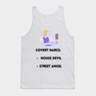 Covert Narc are Devil and Angel Tank Top